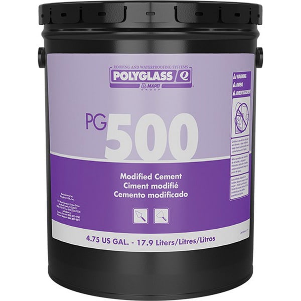Polyglass PG 500 Modified Cement 5 gal