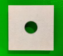 PPG New Construction BIB Block Rustic Arctic White 1" x 5-1/2" x 7-1/2"