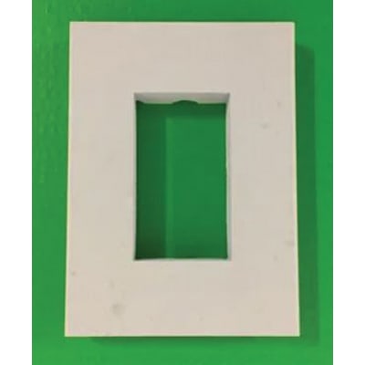 PPG Rustic Receptacle Block Primed 1" x 5.5" x 7.5"