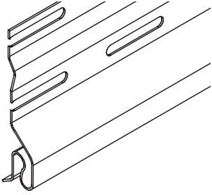 ProVia Steel Starter Strip 10' Mill