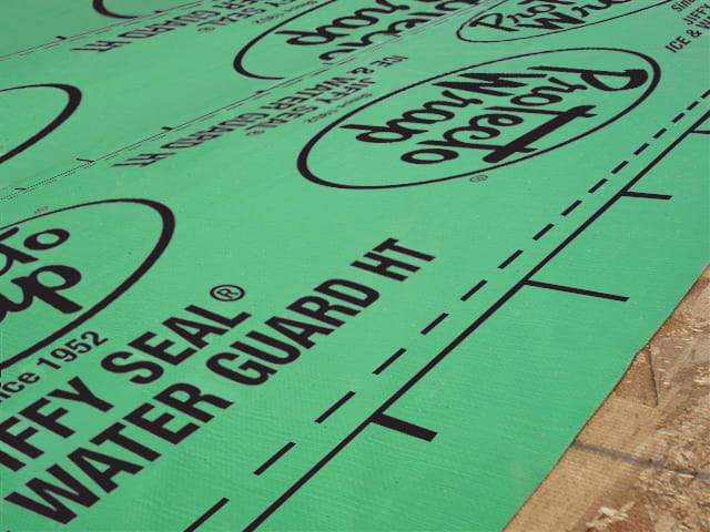 Protecto Wrap Jiffy Seal Ice & Water Guard HT Underlayment 36" x 66' 40 mil