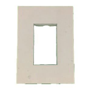 PPG Rustic Receptacle Block Khaki Brown 1" x 5-1/2" x 7-1/2"