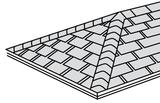 Atlas Pro-Cut Cool Scotchgard Hip & Ridge Coastal Cliffs