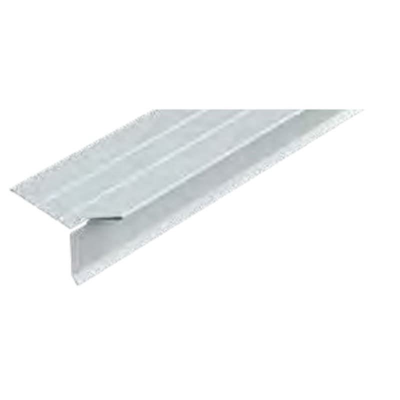 Quality Edge Aluminum TruFit Pre-Notched T-Style Drip Edge 280 White 1-1/2" .019