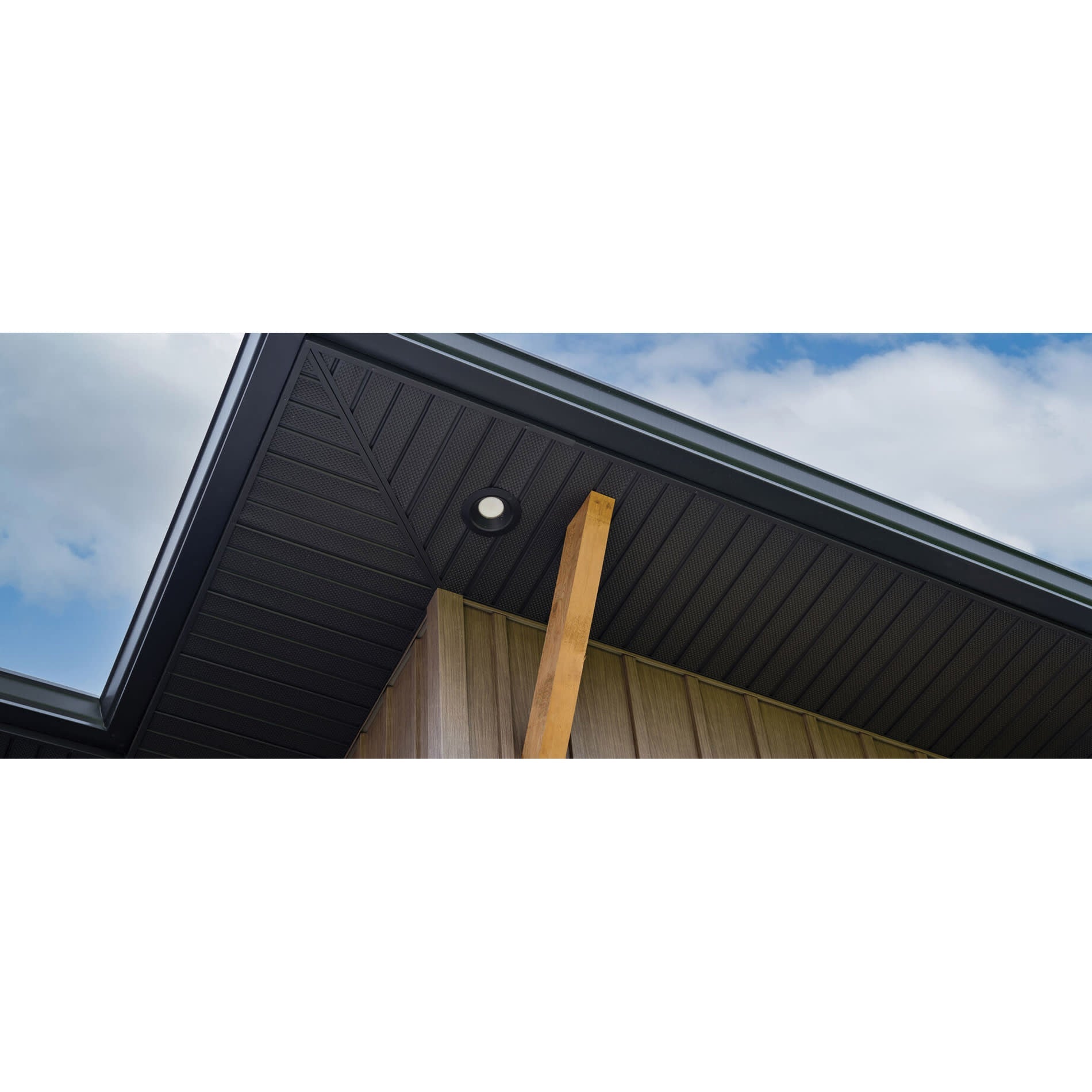 Quality Edge Aluminum TruLine HP-Series Soffit 204 Granite 12" x 12' x .019 Full Vent