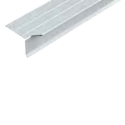 Quality Edge Aluminum TruFit Pre-Notched T-Style Drip Edge 204 Granite 1-1/2" .019