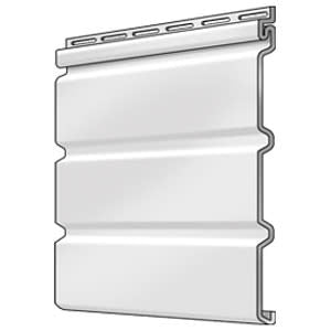 Royal Traditional Vinyl Matte T4 Soffit Black 12" x 12' Solid