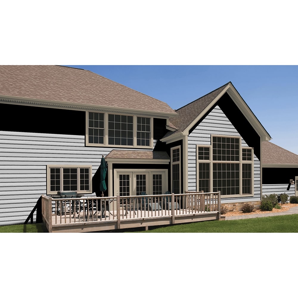 Royal Exterior Portfolio Carolina Sands Vinyl Beaded S65 01 Aspen White