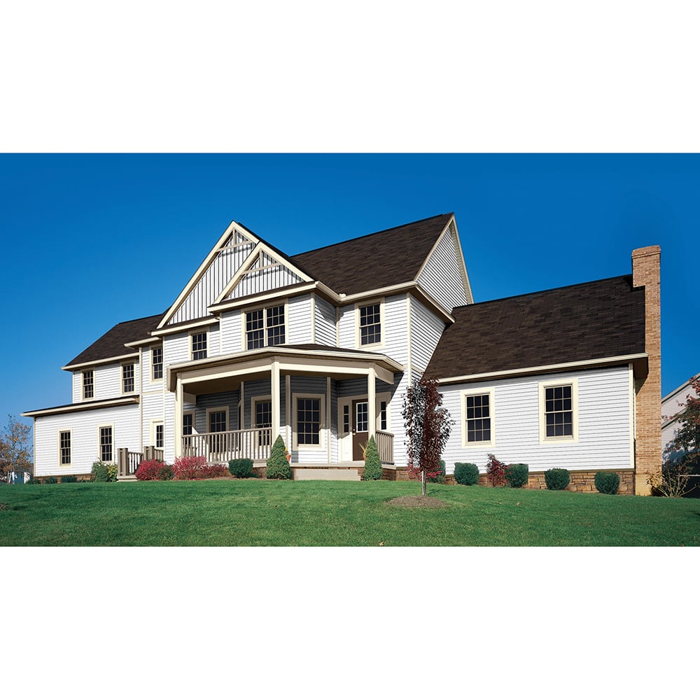 Exterior Portfolio Board & Batten 01 Aspen White 7" x 10'