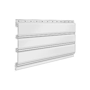Royal Designer Vinyl Beaded Soffit White 8" x 12' 6" Solid