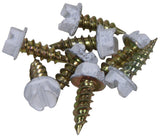 Zip Screws Antique Ivory 1/2" #7 100/Bag