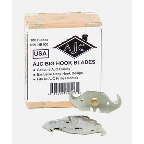 AJC Big Hook Knife Blade 100/Pack