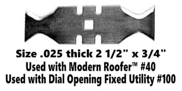 Modern Hook Blades 5/Pack