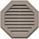 TopShield Vinyl Octagon Gable Vent 008 Clay 18"