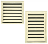 TopShield Classic Rectangle Gable Vent 020 Cream 18" x 24"