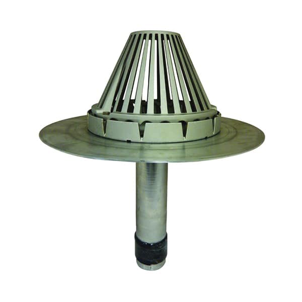 TopShield Pro Aluminator EasySeal Retrofit Roof Drain 3"