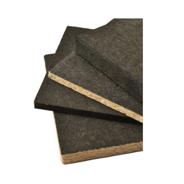 TopShield PRO HD Fiberboard Coated 0.5" x 4' x 4' 1-Sided