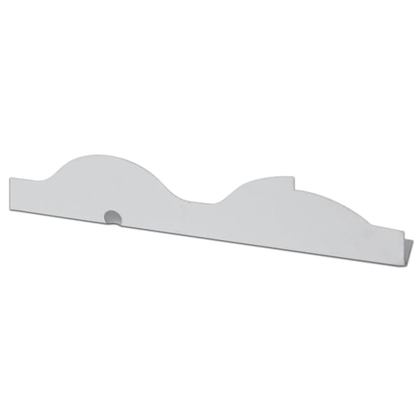 TAMCO Aluminum Flat Eave Closure White