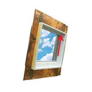 VELUX Pan Flashed QFT Fixed Copper Skylight Tempered QFT 2230 2075T