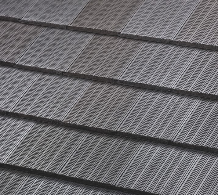 Boral Duralite Saxony 600 Shake Field Tile Charcoal