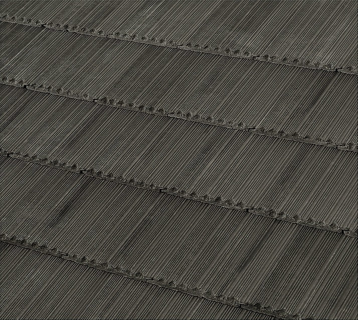 Boral Duralite Saxony 600 Shake Field Tile Charcoal Blend
