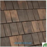 DaVinci Composite Select Shake Field Tile Aged Cedar