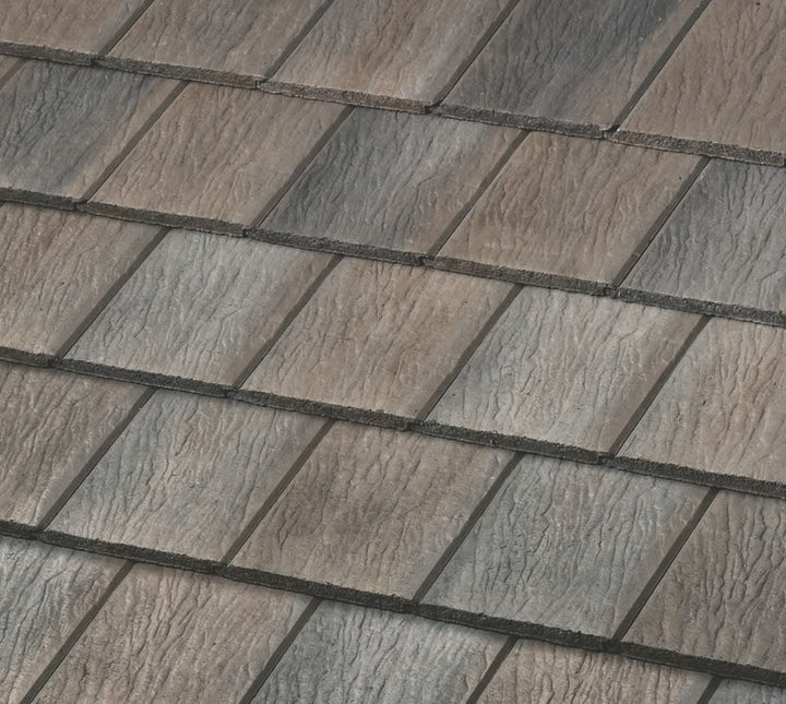 Boral Saxony 900 Hartford Slate Concrete Field Tile Appalachian Blend