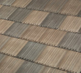 Boral Saxony 900 Shake Concrete Field Tile Bronze Pearl Blend 17" x 13"