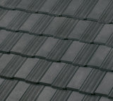 Boral Saxony 900 Old English Split Concrete Field Tile Charcoal