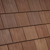 DaVinci Composite Single-Width Shake Field Tile Premium Aged Cedar