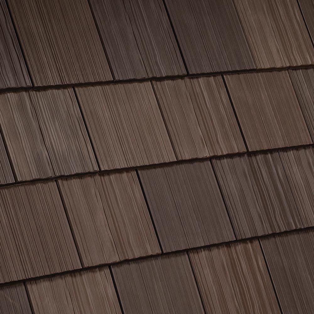 DaVinci Composite Single-Width Shake Field Tile Tahoe