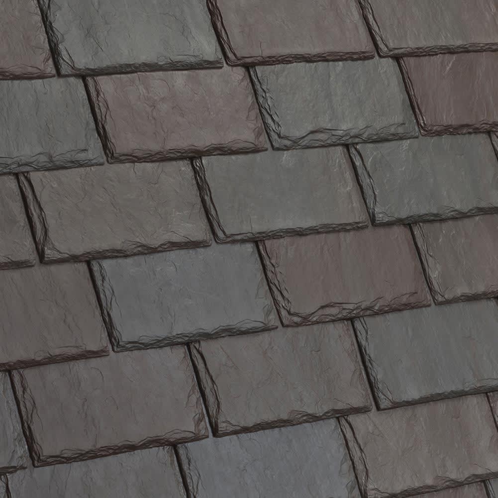 DaVinci Slate Hinged Hip & Ridge Brownstone