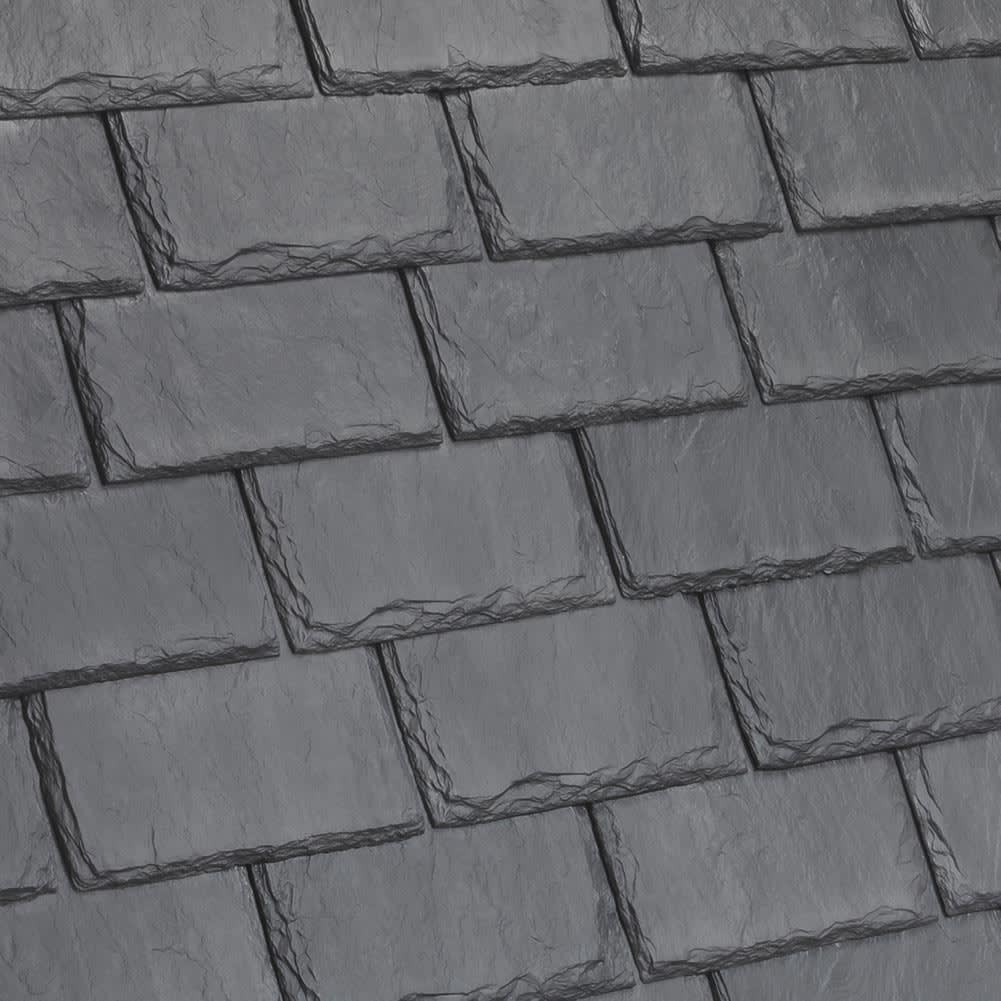 DaVinci Composite Single-Width Slate Field Tile Castle Gray
