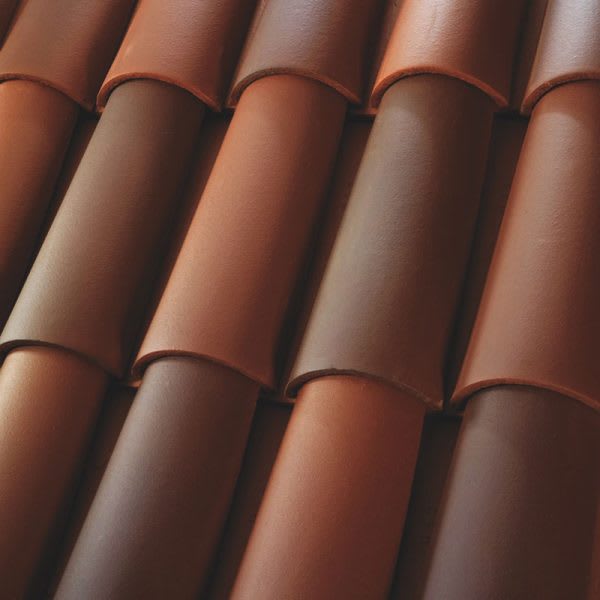Boral 2-Piece Clay Monarch Top Tile Carmel Blend