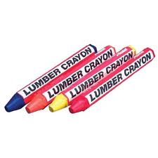 Lumber Crayon - Various Colors White