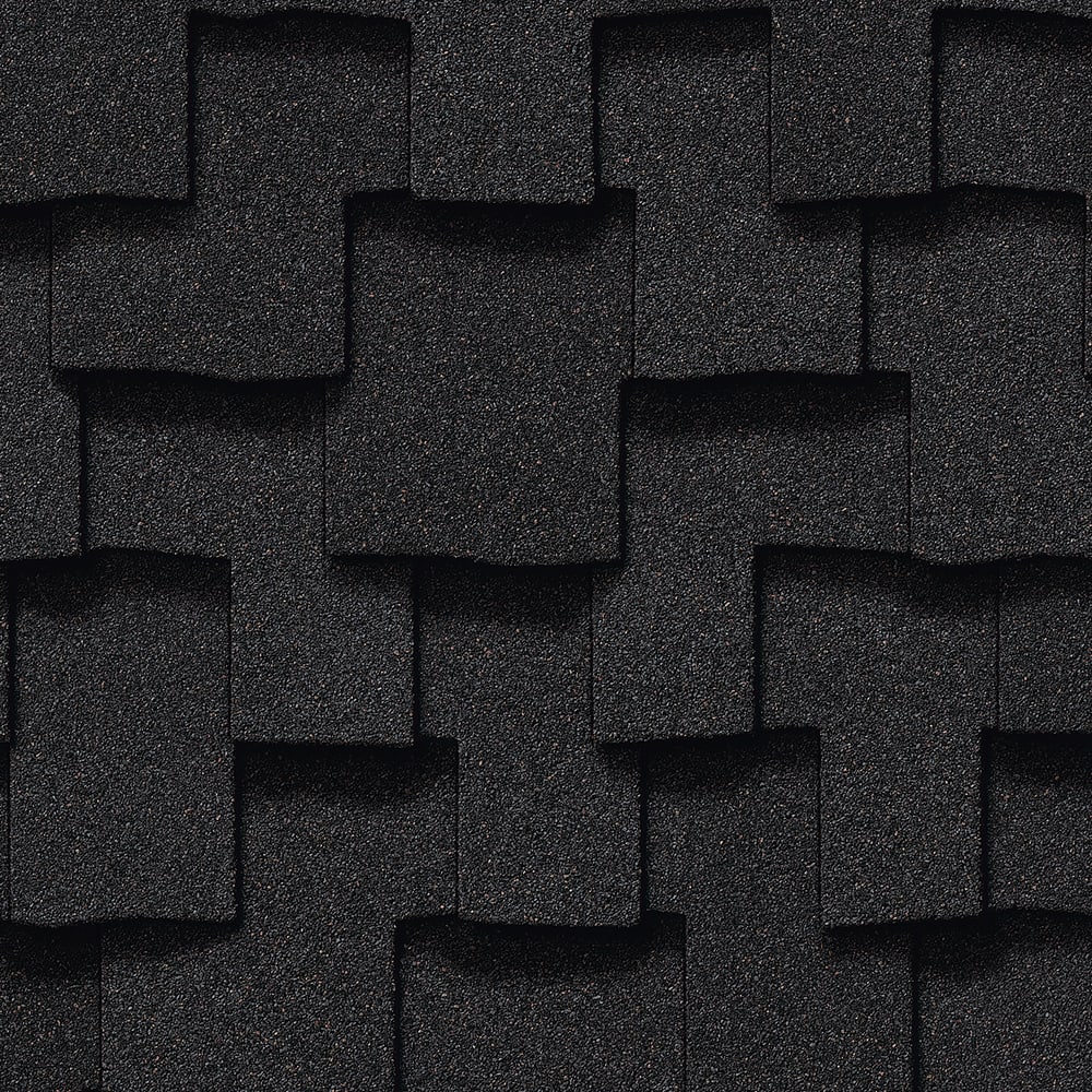 CertainTeed Presidential Solaris Shingles Charcoal Black
