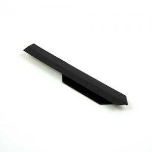 RainDrop Gutter Guard Outside Corner Miter Connector Black 1" x 8-3/4"