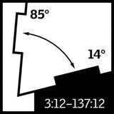 VELUX Aluminum Flashing Kit with Underlayment for Deck Mount Skylights image 9