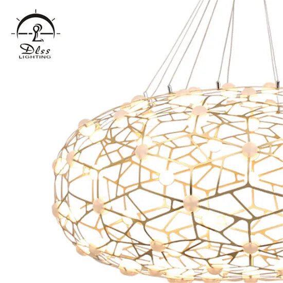 DLSS Lighting Co., Ltd Restaurant Stainless Steel Pendant Lighting Globe LED Lamp