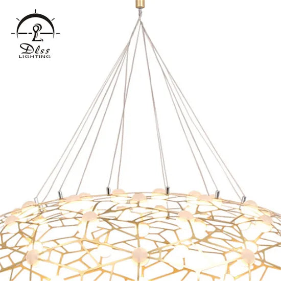 DLSS Lighting Co., Ltd Restaurant Stainless Steel Pendant Lighting Globe LED Lamp