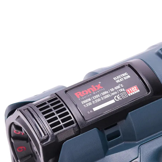 Ronix 1102 2000W Embossing Powder Tool Electric Air Tools Heat Gun