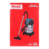 Ronix 1231 Vacuum Cleaner 1400W Wet Dry Vacuum Cleaner 30L Industrial Car Vacuum Cleaner for Home Car Use Portable Electric Machine