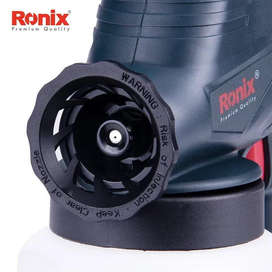 RONIX Ronix 1313 Paint Sprayer Gun Adopts Advanced HVLP System High Volume Low Pressure Air System Solenoid Spray Gun