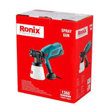 RONIX Ronix 1360 Electric Spray Gun 600W HVLP High-Pressure Spray Paint Machine Spraying Gun Industrial Wall Nozzle Paint Sprayer