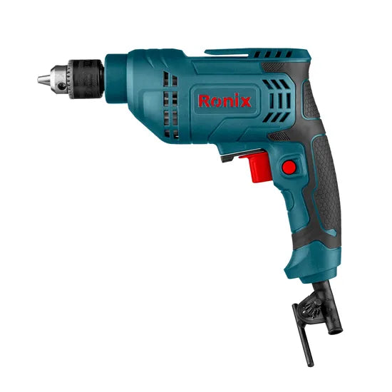 Ronix 2107 Power Drill Variable Speed Reversing Switch for Increased Versatility 6.5mm Keyed 4300rpm Electric Drill