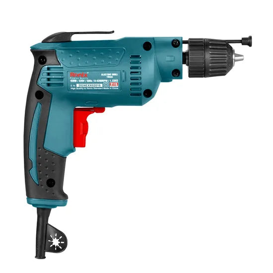 Ronix 2115 Power Electric Drill Variable Speed Drill 10mm Keyless Reversable Wired Electric Impact Drill