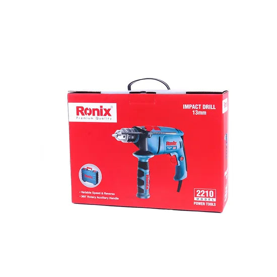 Ronix 2210 Drill for Metal Wood 0-3000 Rpm Impact Drill for Variety of Wood Steel and Masonry Applications Hammer Drill