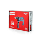 Ronix 2210 Model 13mm Keyed Electric Impact Drill Power Tools Set Drilling Machines Professional 220V 810W Cord Impact Drill Kit