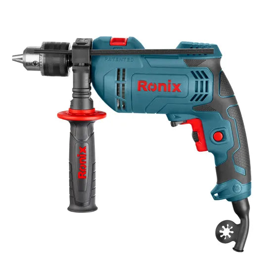 Ronix 2212 13mm Keyed Corded Impact Drill Variable Speed 0-3000rpm Hammer and Drill 2 Functions in 1 Impact Drill