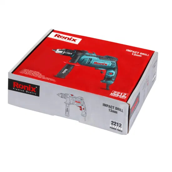 Ronix 2212 High Torque Motor Drill Makes Ideal for Most Demanding Projects Hammer and Drill Function Impact Drill